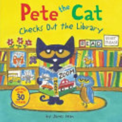 Pete the Cat  : checks Out the Library