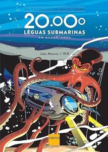 20.000 Vinte mil léguas submarinas em quadrinhos