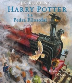 Harry Potter e a pedra filosofal : edição ilustrada